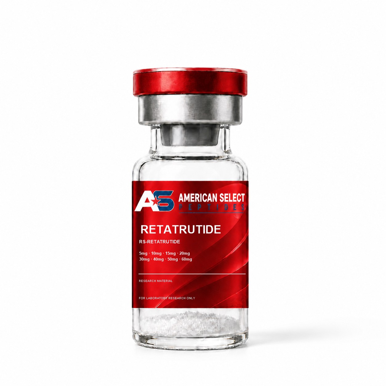 Retatrutide 10mg research material vial